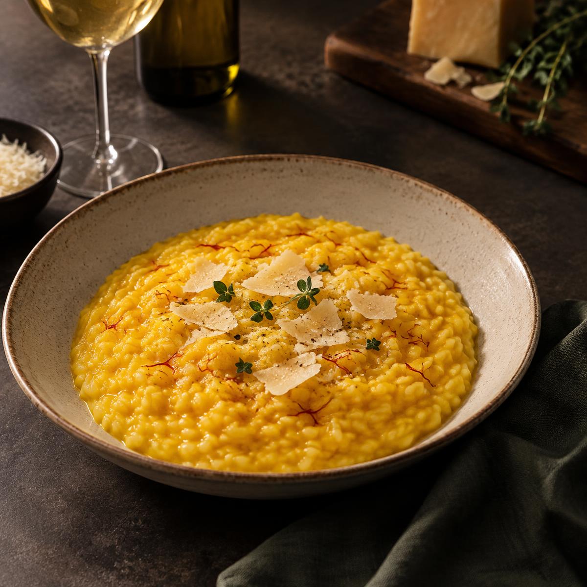 Risotto allo zafferano